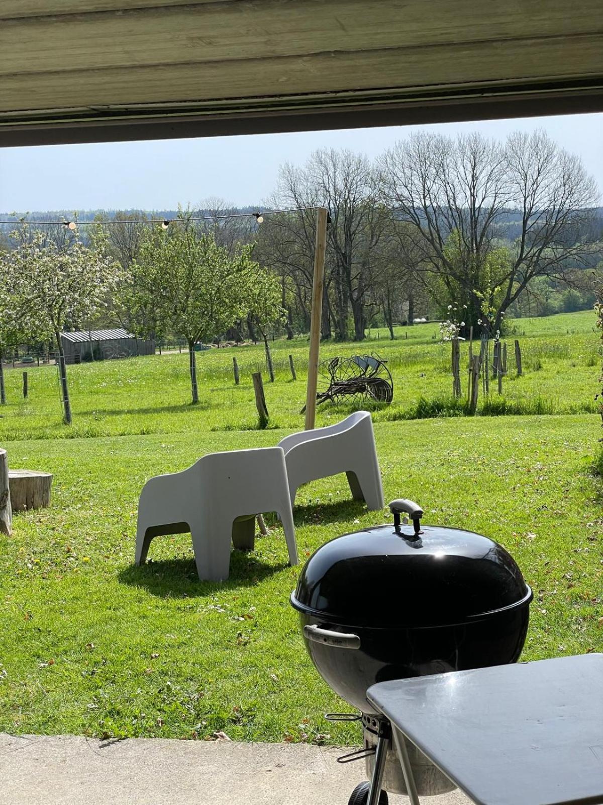 La croisée des champs, gîte entre Durbuy et La Roche en Ardenne Érezée Esterno foto