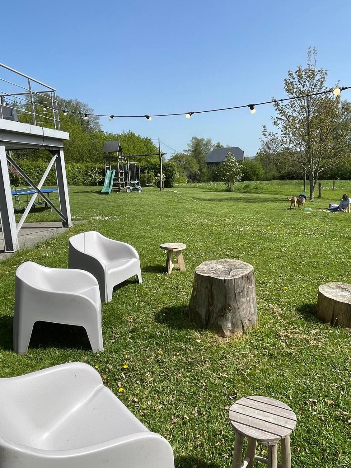 La croisée des champs, gîte entre Durbuy et La Roche en Ardenne Érezée Esterno foto
