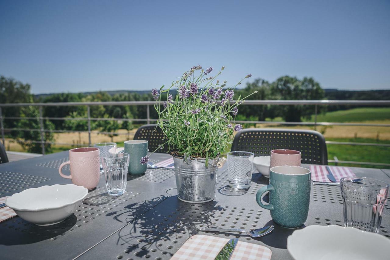 La croisée des champs, gîte entre Durbuy et La Roche en Ardenne Érezée Esterno foto