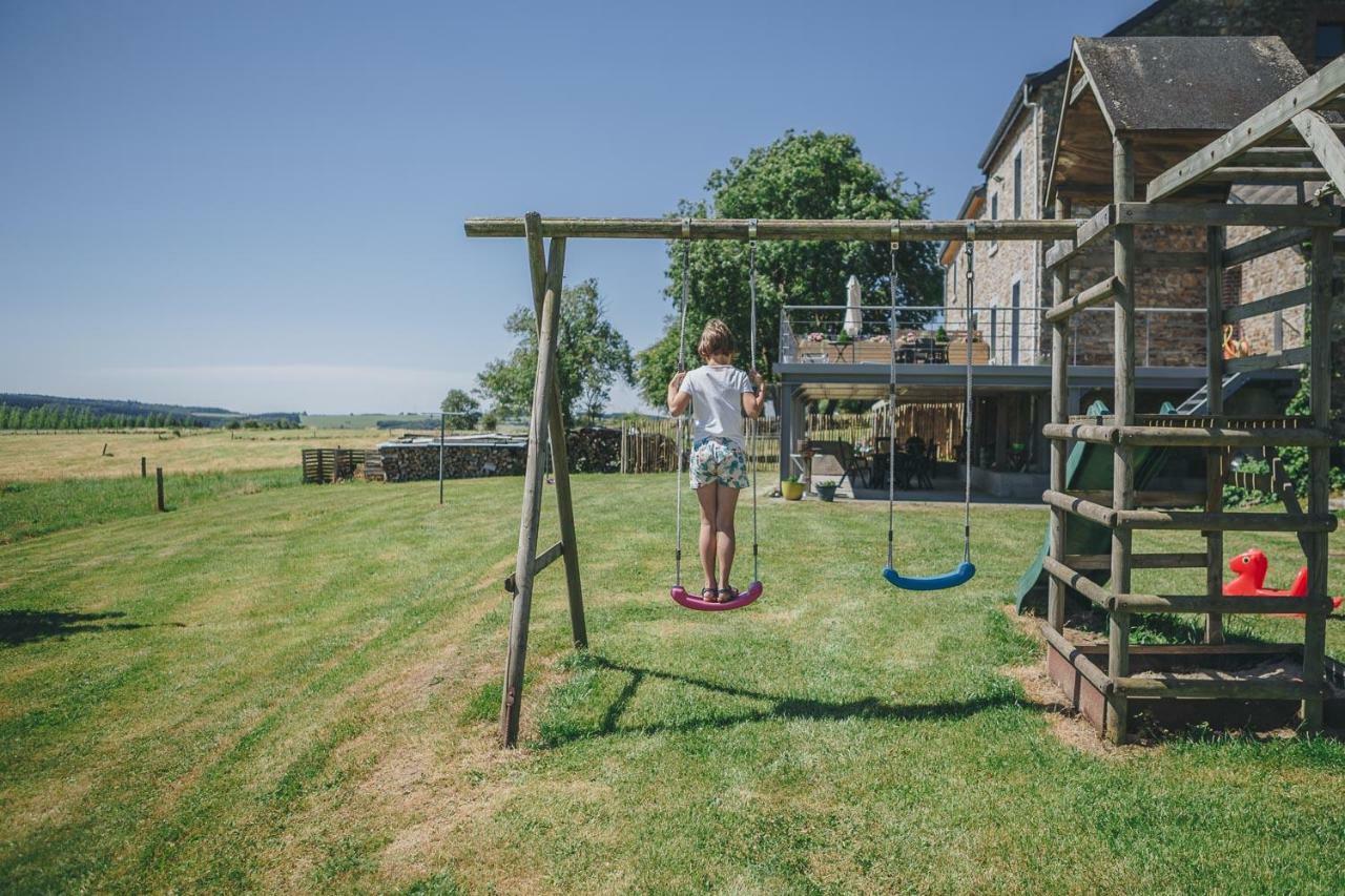 La croisée des champs, gîte entre Durbuy et La Roche en Ardenne Érezée Esterno foto